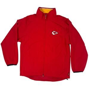 Reebok NFL Kansas City Chiefs Windbreaker Jacket Men’s M Red Football